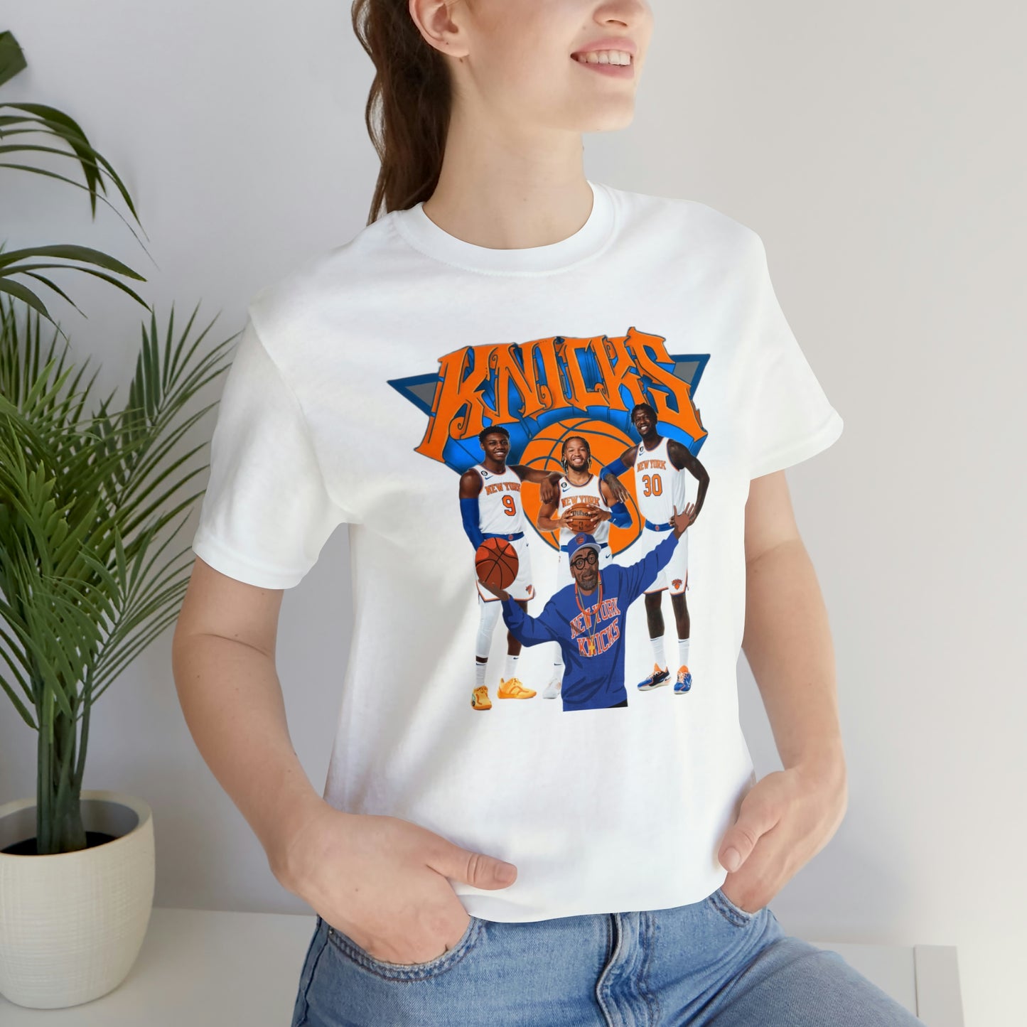 New New York Knicks  Sleeve Tee